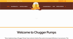 Desktop Screenshot of chuggerpumps.com